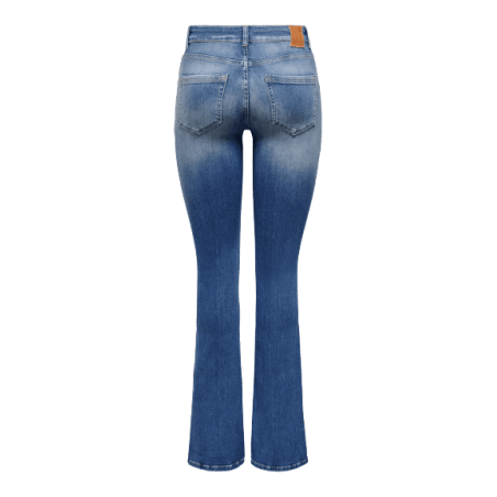 achat Jean Only femme BLUSH MID FLARED REA1319 dos