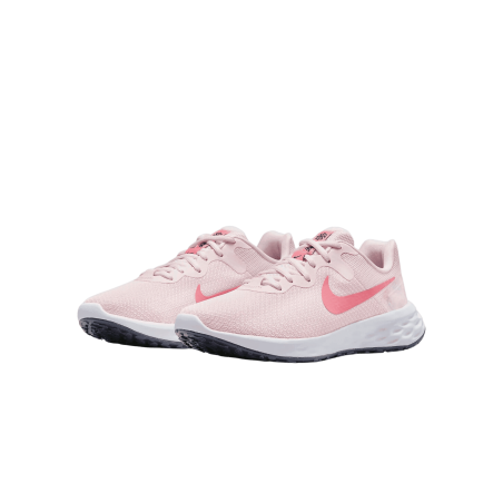 Achat chaussures Nike Revolution 6 Next Nature Premium femme rose face