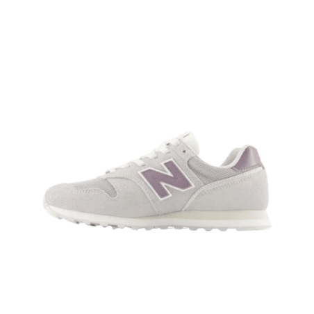 Chaussures femme New Balance 373 blanche gauche