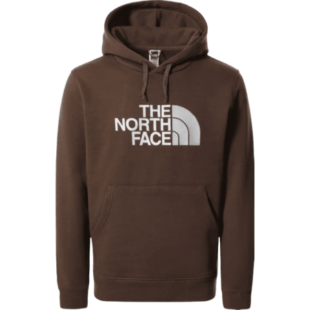 Achat sweat à capuche homme The North Face DREW PEAK marron face