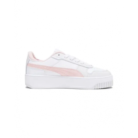 Achat Chaussure PUMA Enfant CARINA STREET Blanc/Rose profil