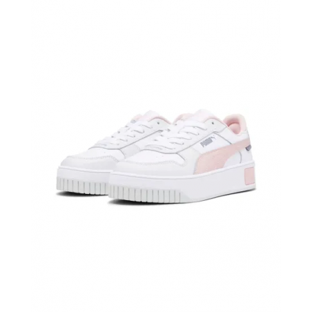 achat Chaussure PUMA Enfant CARINA STREET Blanc/Rose double face