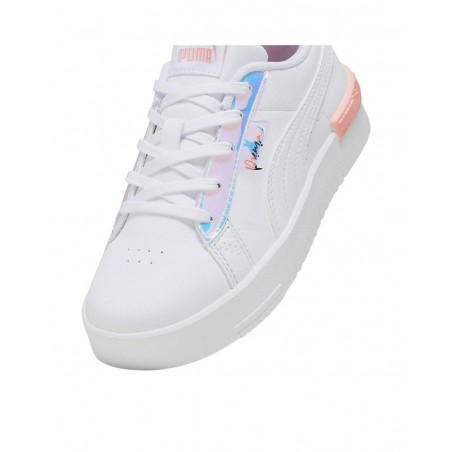 Achat Chaussure Puma Enfant JADA CRYSTAL WINGS PS Blanches face détails