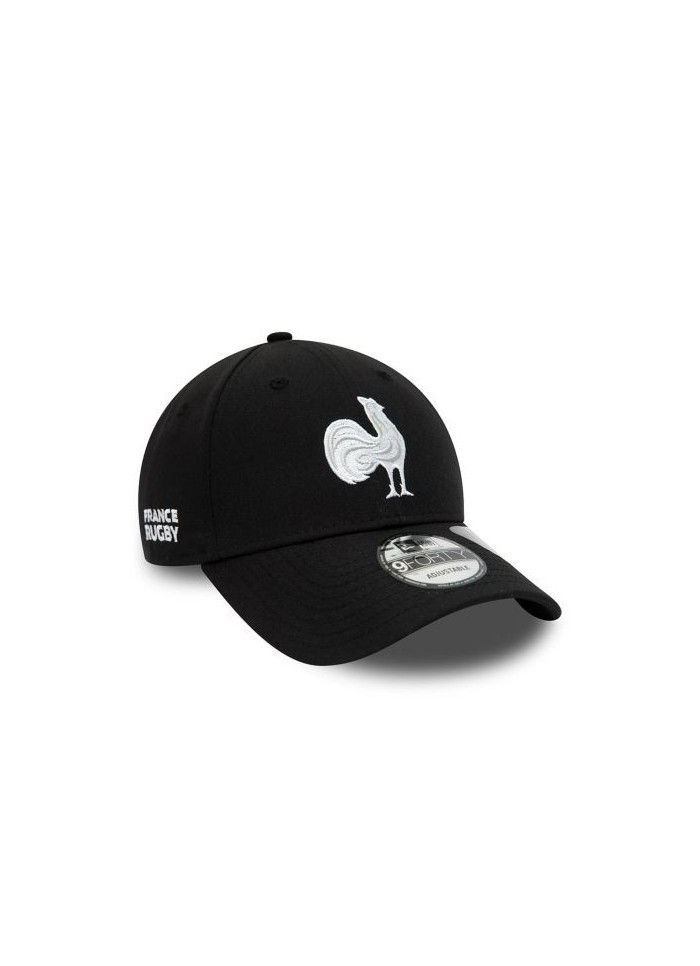 Achat Casquette rugby REPREVE 9FORTY FFORUG (FFR) Noire face