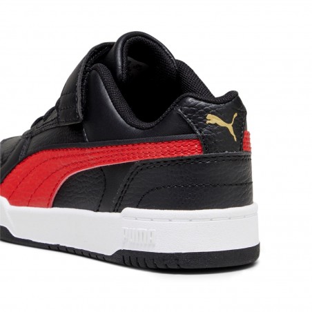 Achat Chaussure Puma Enfant PS RBD GAME LOW AC Noir détails talon