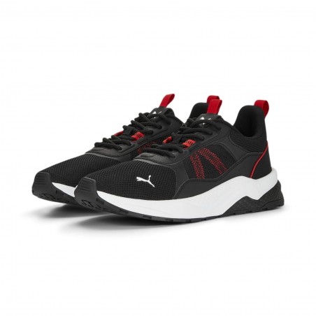 Achat Baskets Puma Homme Anzarun 2.0 Noir/Rouge face