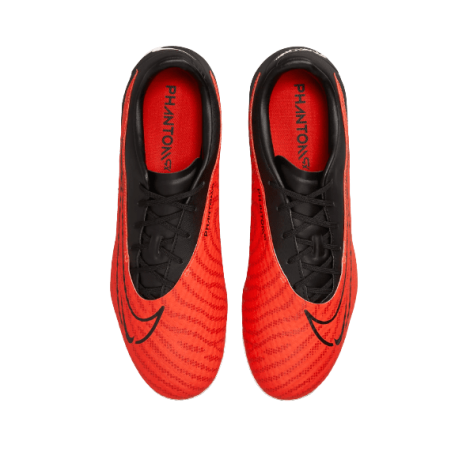 Achat Chaussures de football Nike PHANTOM GX ACADEMY FG rouges dessus