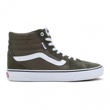 Achat Chaussures montantes Vans Homme  FILMORE HI Vertes profil