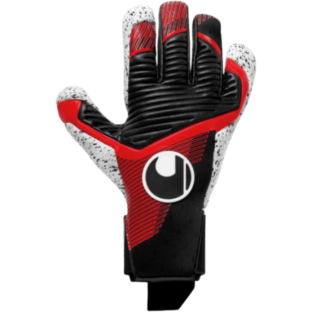 Achat Gants de gardien Uhlsport POWERLINE SUPERGRIP+ HN noir/rouge face