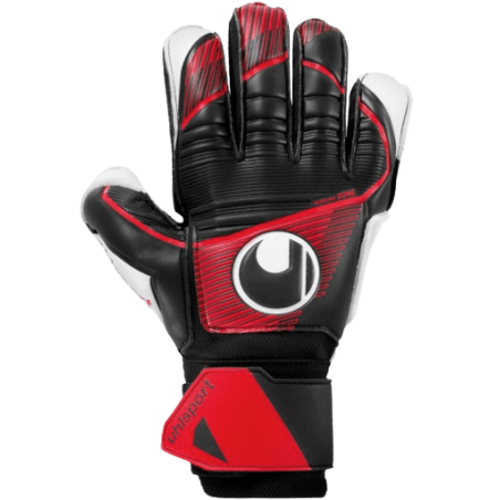 Achat Gants de gardien Uhlsport POWERLINE SOFT FLEX FRAME noir/rouge face