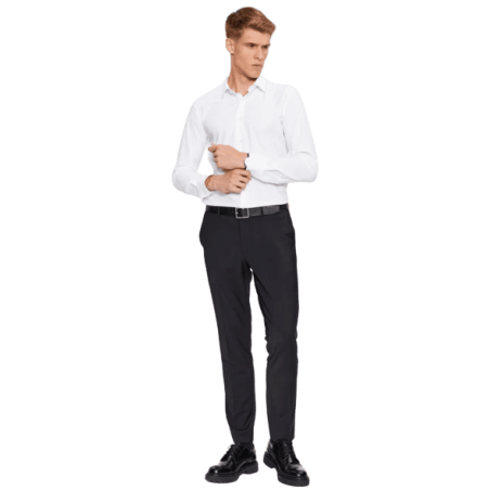 Achat Chemise BOSS homme P-HANK-S-KENT-C1-222 blanc devant