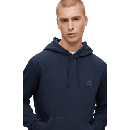 Achat Sweatshirt BOSS homme WETALK bleu marine devant