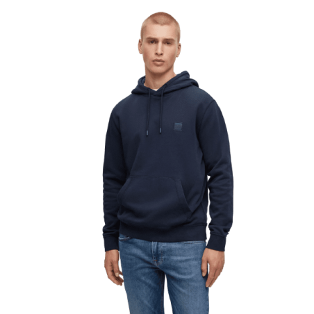 Achat Sweatshirt BOSS homme WETALK bleu marine poitrine