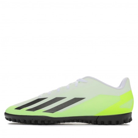 achat Chaussure de football Adidas Homme CRAZYFAST.4 TF Jaune profil d