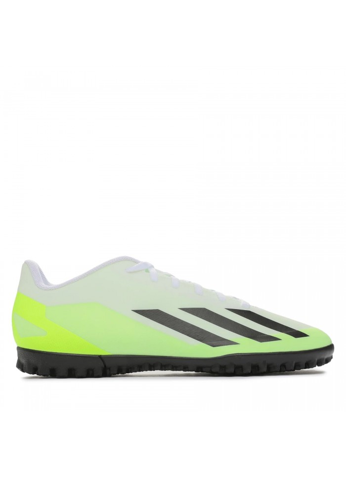 achat Chaussure de football Adidas Homme CRAZYFAST.4 TF Jaune profil