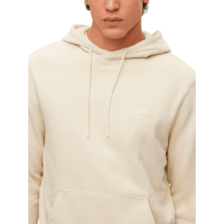 Achat Sweat à capuche BOSS homme WETALK beige devant