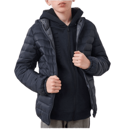 Achat doudoune TEDDY SMITH enfant BLIGHTER bleu marine face