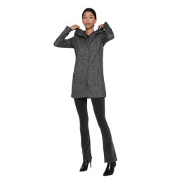 Achat Manteau ONLY femme ONLSEDONA LIGHT COAT gris debout