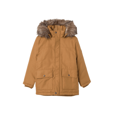 Parka NAME IT enfant NKMMARLIN marron face