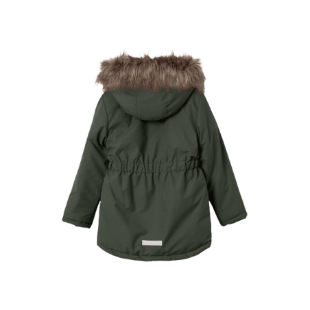 Achat Manteau NAME IT fille NKFMARLIN PARKA vert arrière