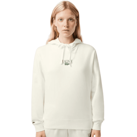 ACHAT SWEATSHIRT LACOSTE FEMME BLANC