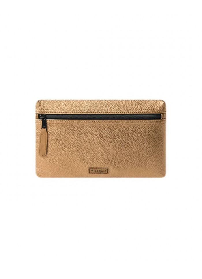 achat Pochette Cabaïa El Dorado LARGE Marron face