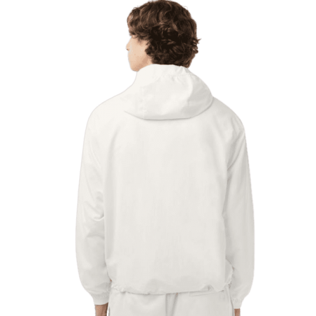 ACHAT BLOUSON LACOSTE HOMME BLANC DOS