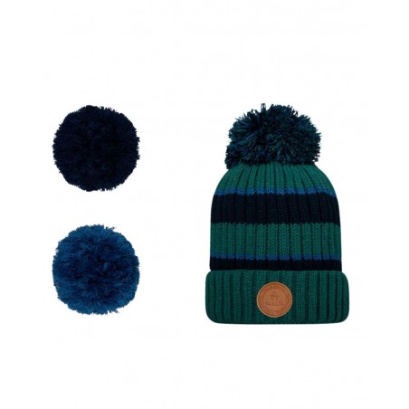 achat Bonnet Cabaïa Enfant ICED COFFEE Vert 6-12 ans face