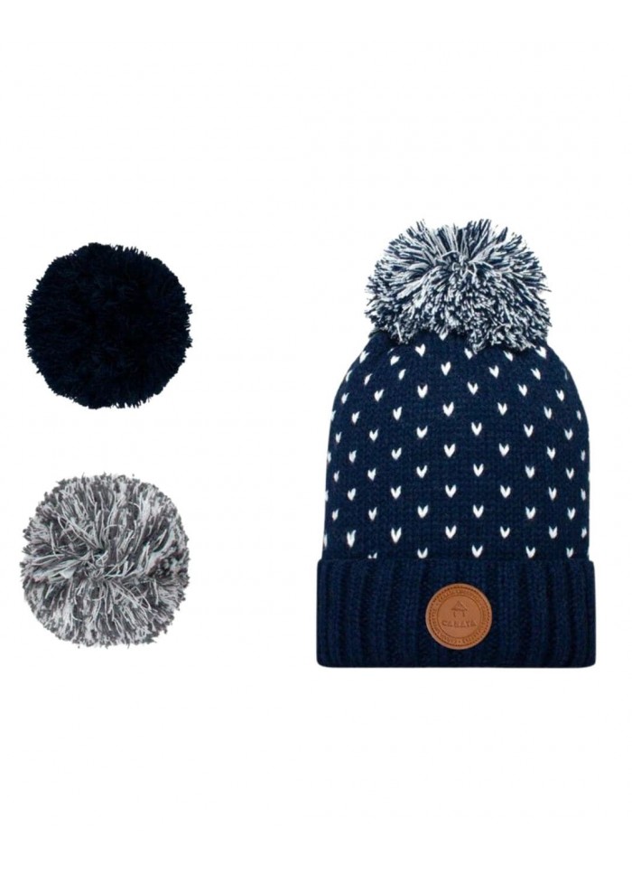 achat Bonnet Cabaïa Enfant LIMONADE Navy 6-12 ans face