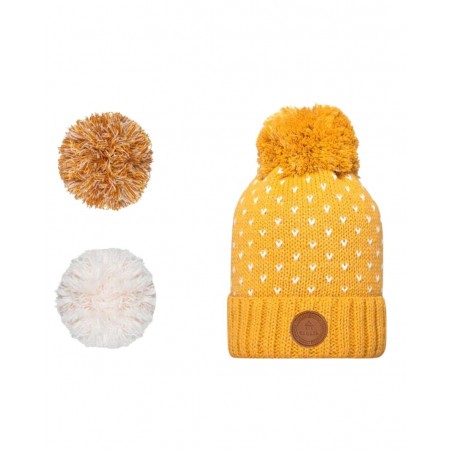 achat Bonnet Cabaïa Enfant LIMONADE Jaune 6-12ans face