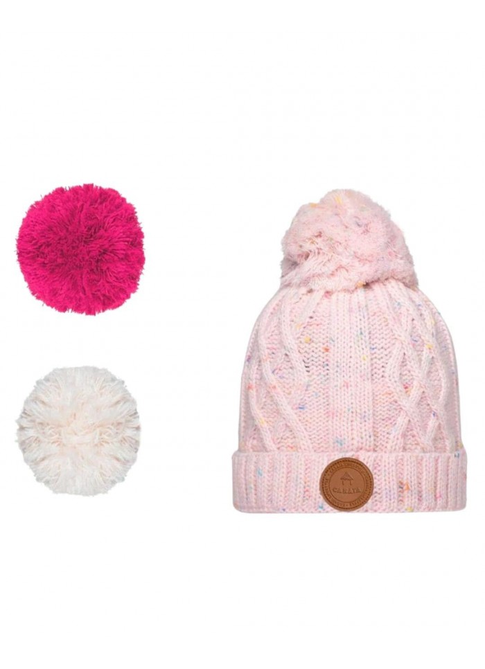 achat Bonnet Cabaïa Enfant JUS DE POMME Rose Clair 6-12 ans