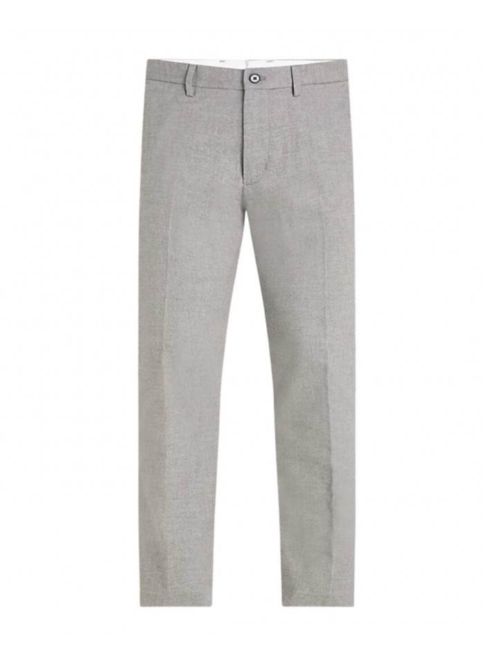 achat Pantalon Tommy Hilfiger Slim brossé BLEECKER Gris face