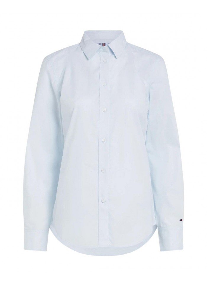 achat Chemise Tommy Hilfiger Femme POPLIN REGULAR Bleu face