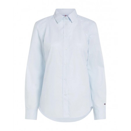 achat Chemise Tommy Hilfiger Femme POPLIN REGULAR Bleu face