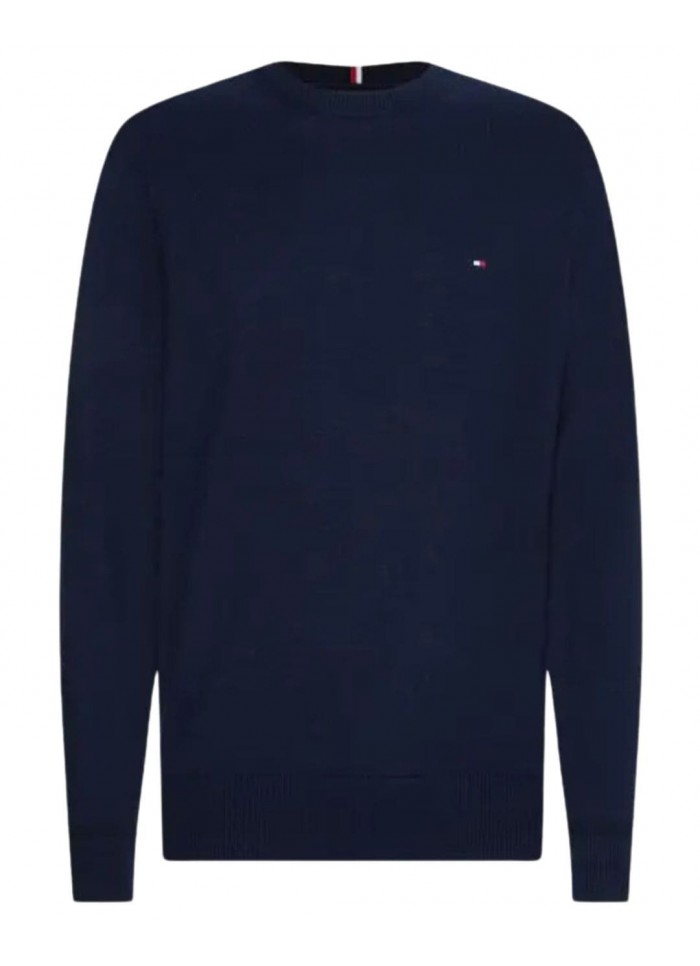 achat Pull Tommy Hilfiger Homme CASHMER Bleu face