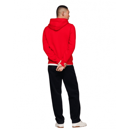 achat Sweat à capuche Tommy Hilfiger Homme MONOGRAM APPLIQUE Rouge dos