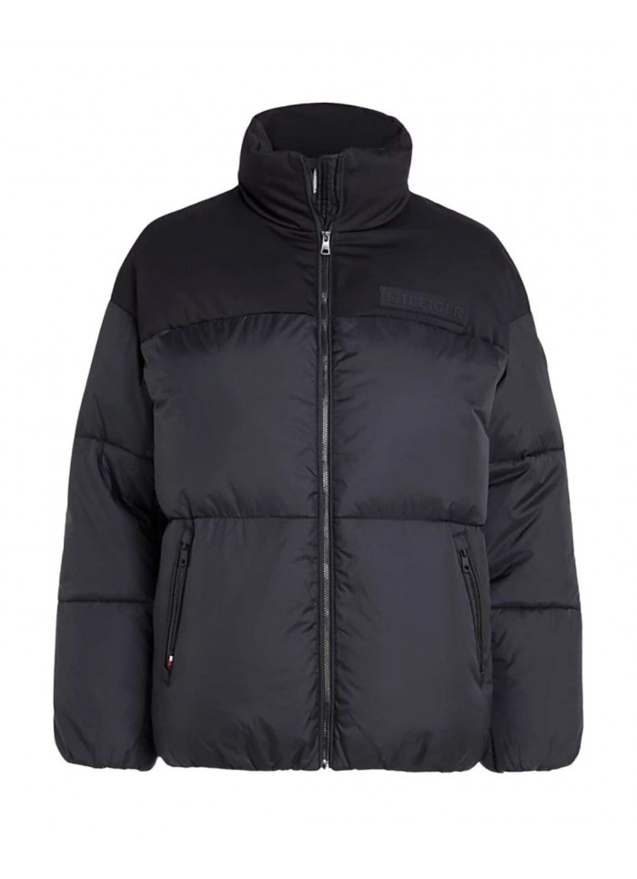 achat Doudoune Tommy Hilfiger Femme NEW YORK PUFFER JACK Noir face