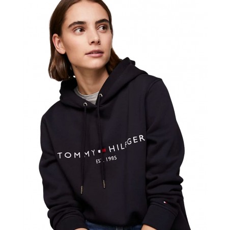 achat Sweat à capuche Tommy Hilfiger Femme HERITAGE Bleu logo