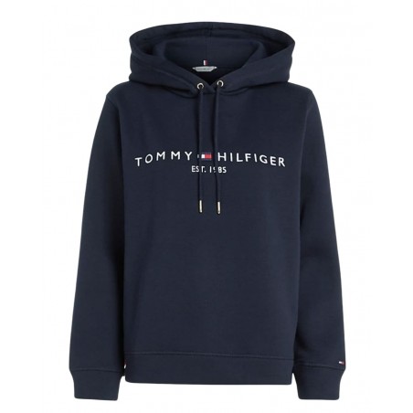 achat Sweat à capuche Tommy Hilfiger Femme HERITAGE Bleu facee