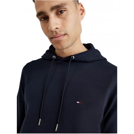 achat Sweat à capuche Tommy Hilfiger Homme 1985 Bleu détails logo