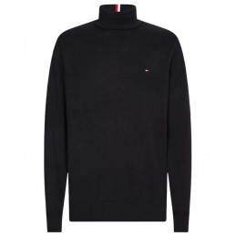 achat Pull Col roulé Tommy Hilfiger Homme CASHMER Noir face