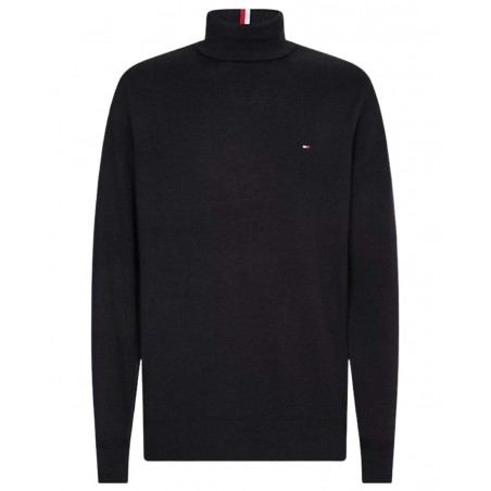 achat Pull Col roulé Tommy Hilfiger Homme CASHMER Noir face