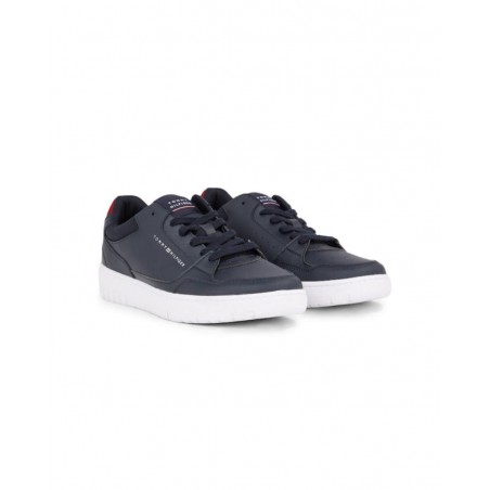 achat Chaussure Tommy Hilfiger Homme CORE LEATHER Bleu paire