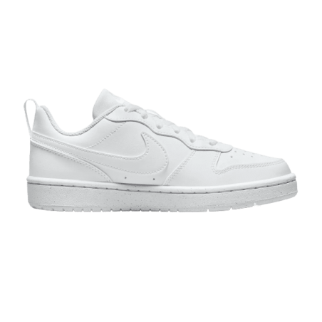 Achat sneakers NIKE enfant COURT BOROUGH LOW RECRAFT (GS) blanches profil