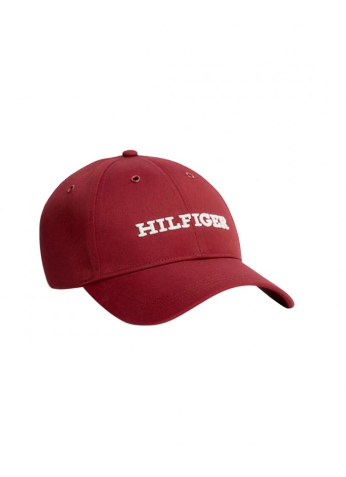 achat Casquette à logo appliqué Tommy Hilfiger Rouge face