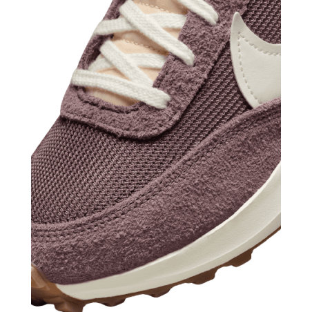 Achat sneaker NIKE femme WAFFLE DEBUT VINTAGE mauve avant