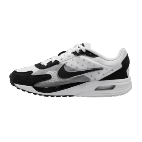 Achat sneaker NIKE homme AIR MAX SOLO blanche/noire profil gauche