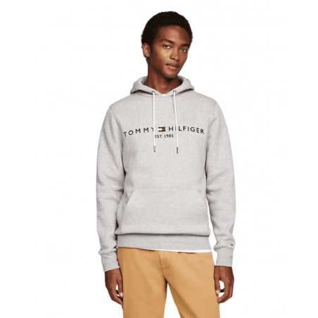 achat Sweatshirt Tommy Hilfiger Homme LOGO Gris profil