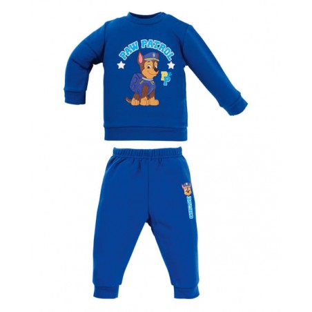 achat Ensemble de survêtement Bébé garçon PAT PATROUILLE Bleu face