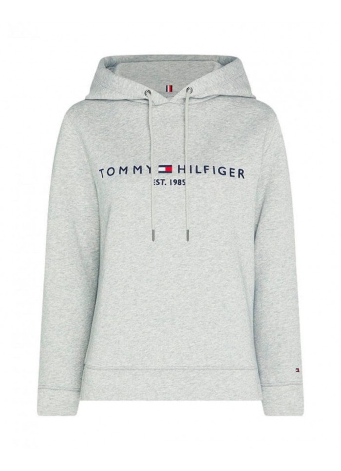 achat Sweatshirt à capuche Tommy Hilfiger Femme HERITAGE Gris face